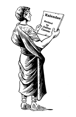 Julius Caesar revises calendar .