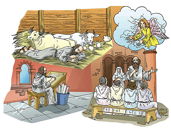 A.D. 657-680, Caedmon wrote the first English poem whose authorship is known.