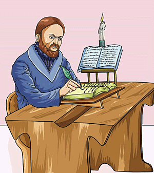 William Tyndale translated the New Testament.