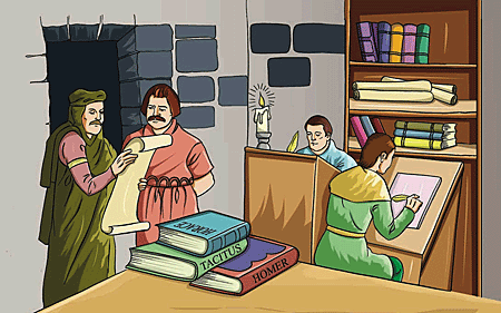 The renaissance was a revival of classical literature with the purifying of Latin diction and grammar.