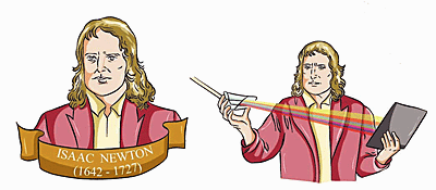 Isaac Newton wrote many of his works in Latin.