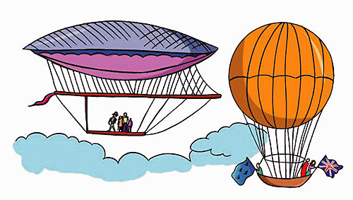 Travel and communication developed more English words.