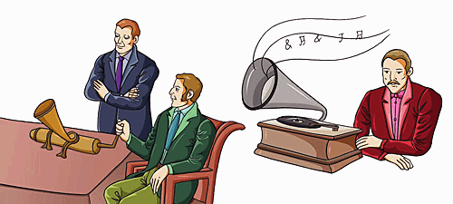 English is largely a result of improved modes of travel and communication.