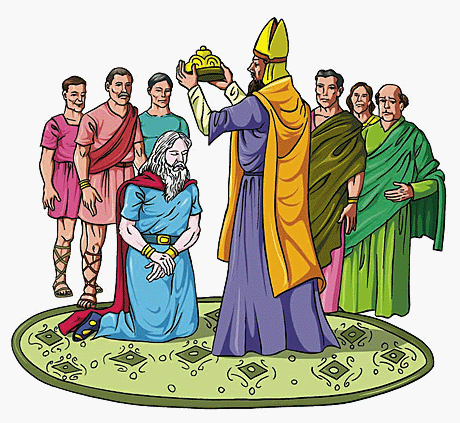 Edward was crowned king of England.