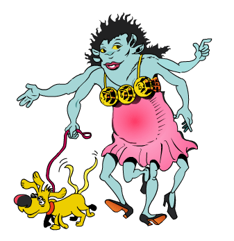 Having many body parts.