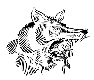 A large sword was place in Fenris' mouth as punishment for biting off Tiw's hand.