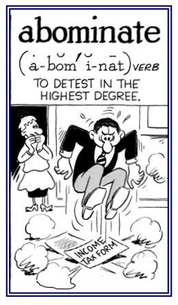 To hate to the highest degree.