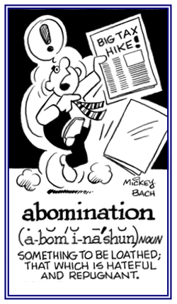 That which is hateful and repugnant.