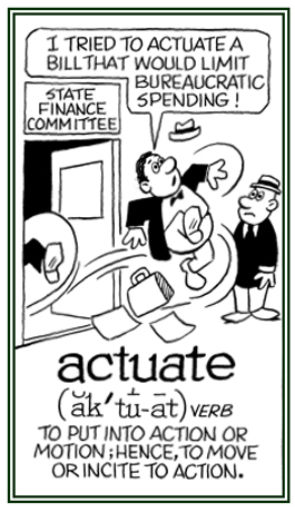 To put into action or movement, to incite.