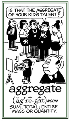 A sum or a total quantity.