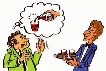 A fear of alcoholism.