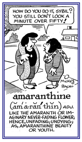 Like a never fading flower.