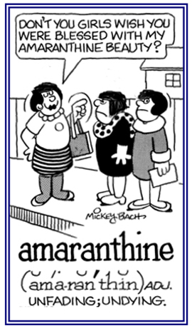 Like a never fading flower.