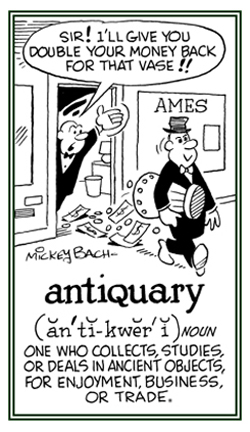 A person who collects and deals rare objects for pleasure or business.