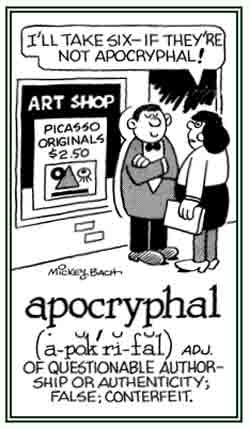 Of questionable authorship.