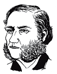 Mutton chops beards were popular in the Victorian period.