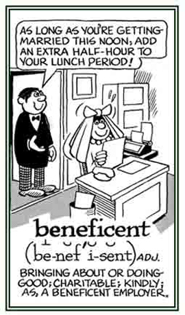 Relating to doing good.