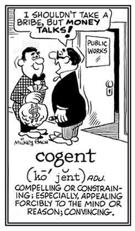 Appealing or convincing to the mind.