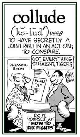 To participate in an illegal action.