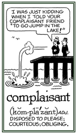 Someone who is excessively ready to please others.