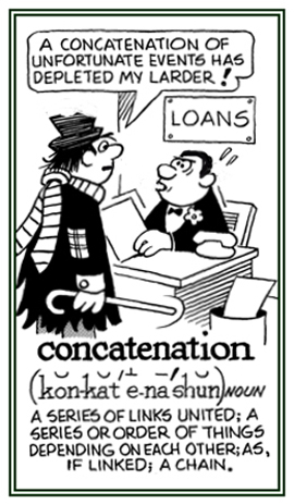 A chain of events or an order of things that take place.