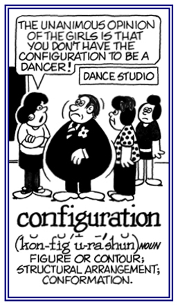 The structural form of a person.