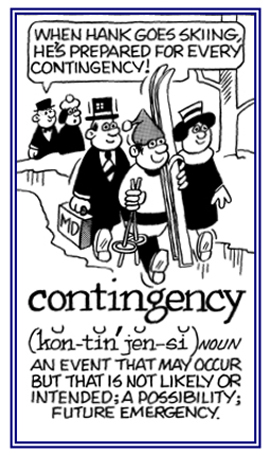 A potential emergency.