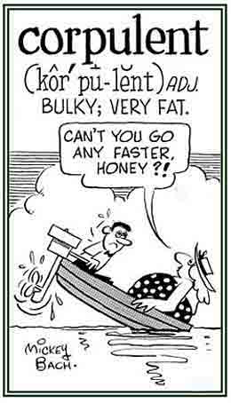 A woman who is significantly over weight is too much for the small boat.