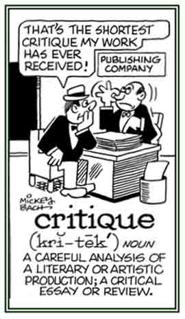 A careful analysis of a literary production.