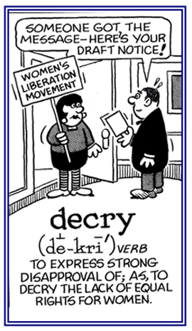 To express strong disapproval.