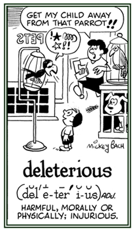 Pertaining to being morally bad.