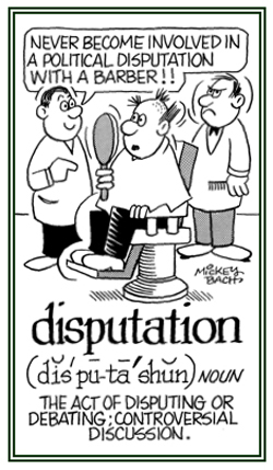 Controversial argument.