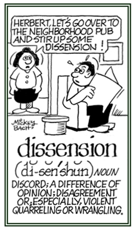 Violent quarreling or wrangling and discord.