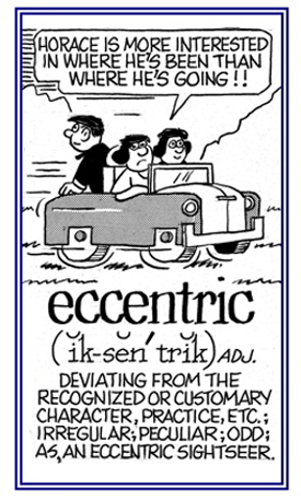 Relating to a deviation from a normal practice.