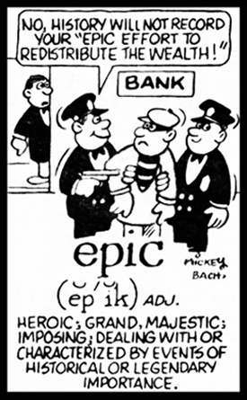 A reference to dealing with events of importance.