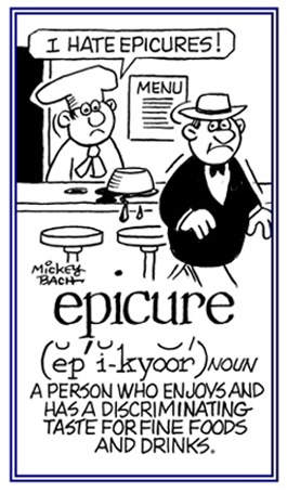 Someone who enjoys fine food and drinks.