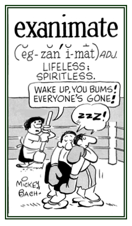 Spiritless, inactive, and languid.