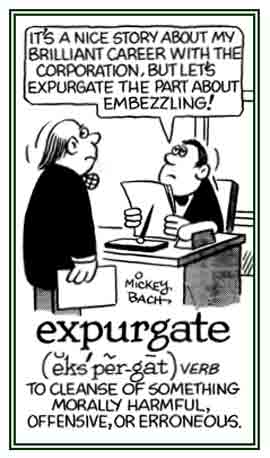 To cleasnse of somethiing morally harmful.