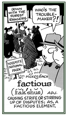 A reference to causing strifes or disputes.