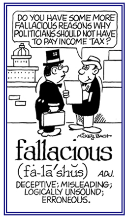 Misleading and logically unsound.