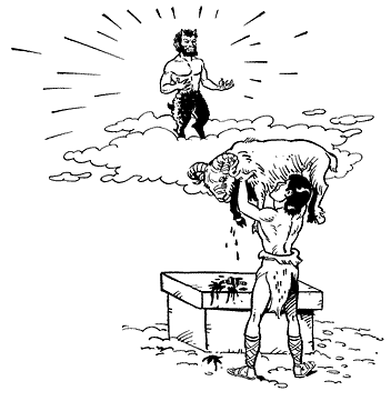 Goats were offered to Fanus at the Lupercalia