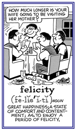 A state of feeling good.