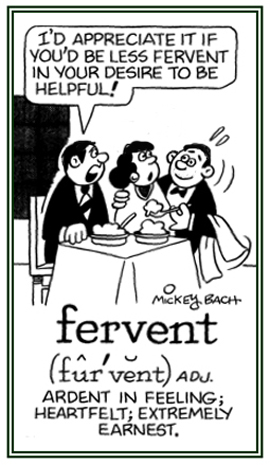 Conveying heartfelt feeling.