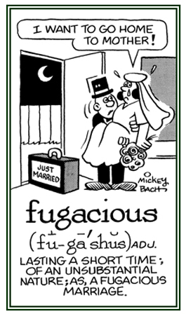 Relating to lasting for a very short time.