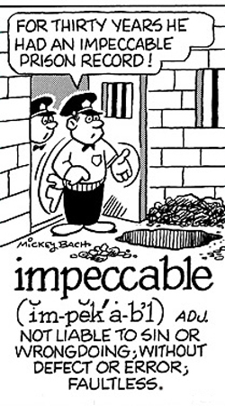 Without sin, fautless.