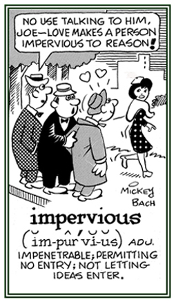 Not letting ideas enter a person's thoughts.