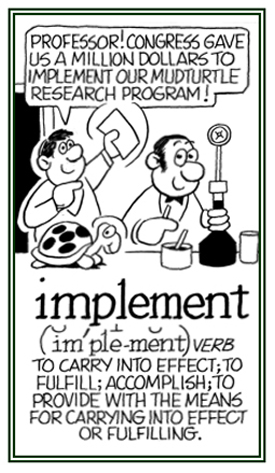 To fulfill and to accomplish.