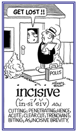 Conveying a strong statement.