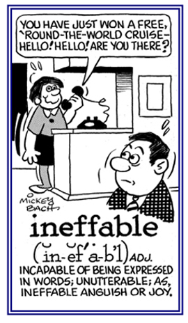 Descriptive of someone who can't show his or her joy.