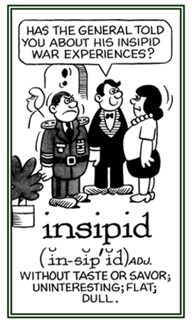 Descriptive of being dull and not being interesting.